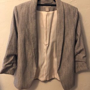 H&M Women’s Blazer with Gathered Sleeves